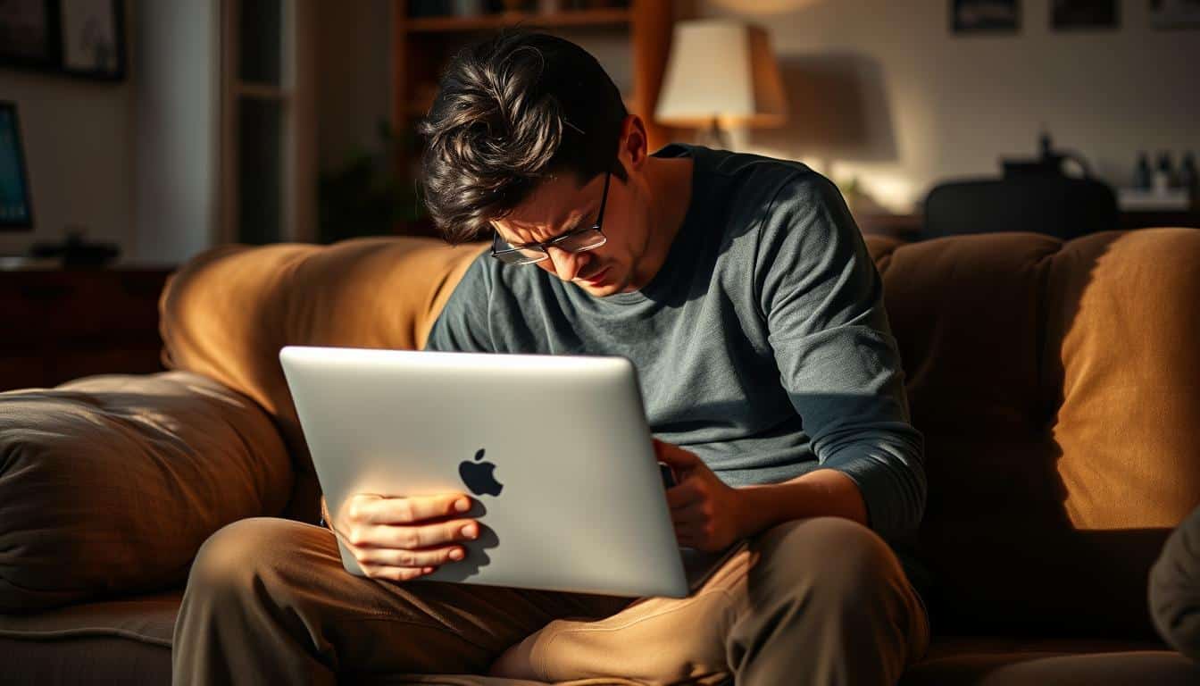 Working from couch posture pain