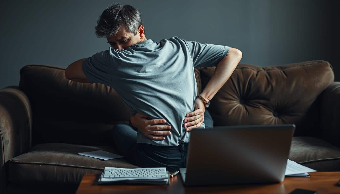 back pain from sofa workstation