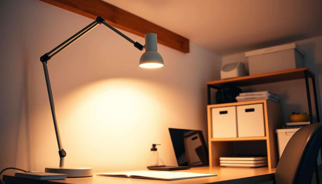 ergonomic desk lighting for low ceilings