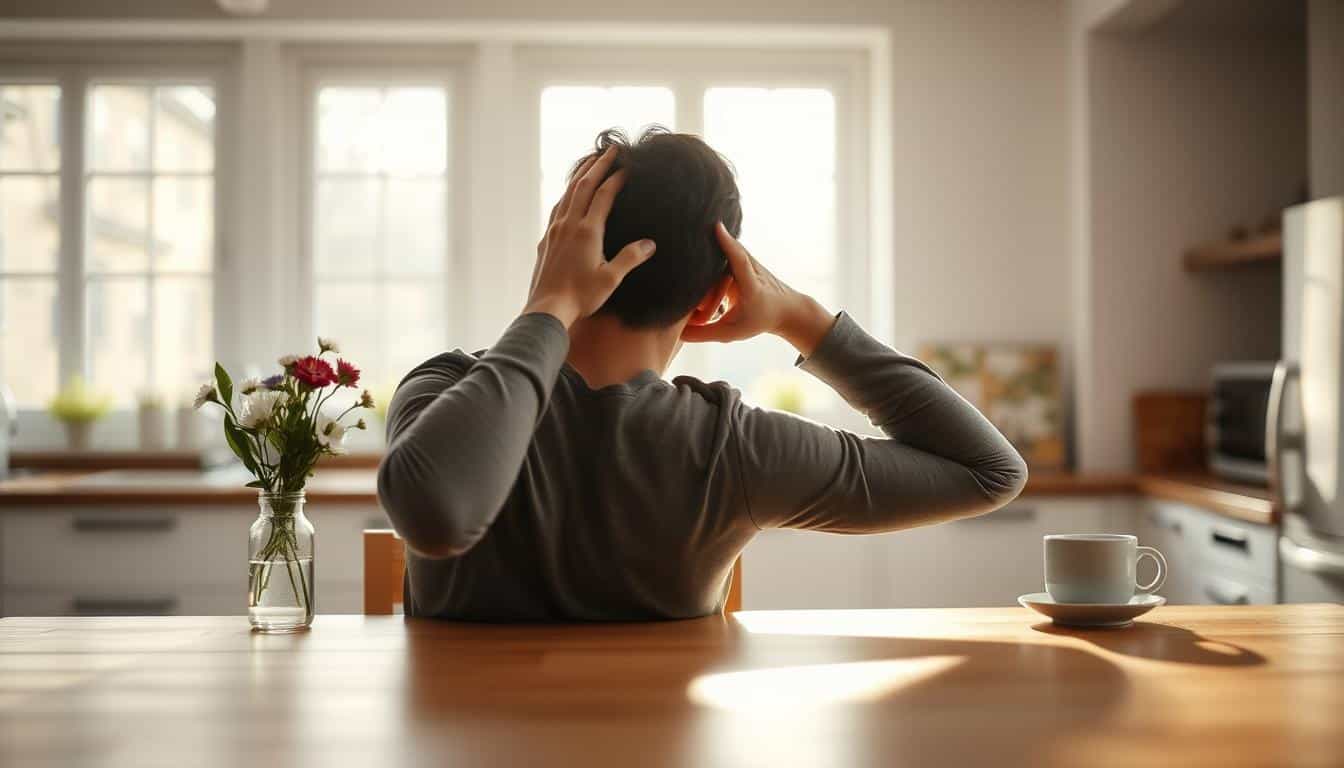 ergonomic sitting at kitchen table