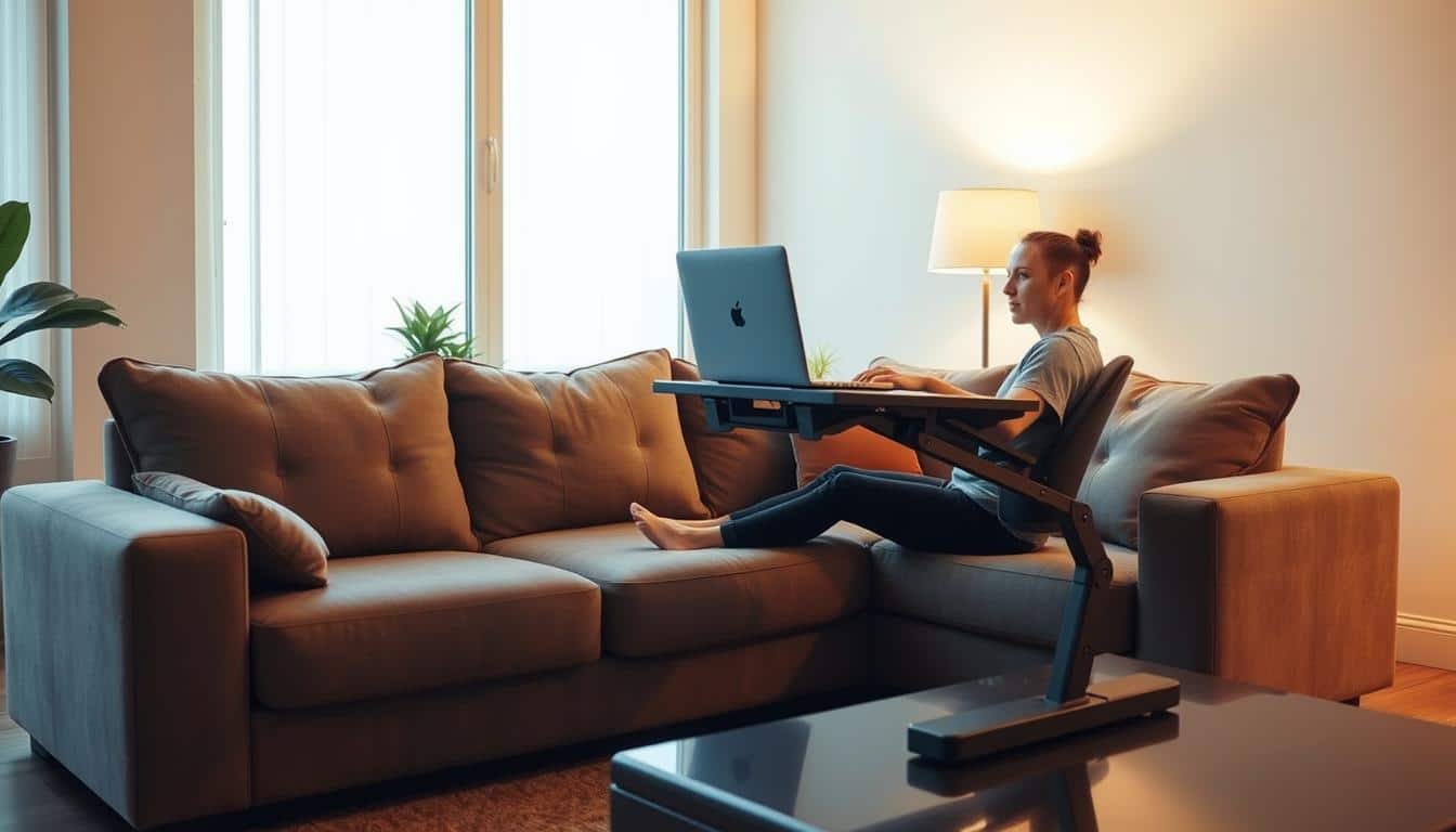 ergonomic solutions for couch workstation