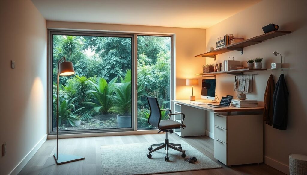 space optimization in home office