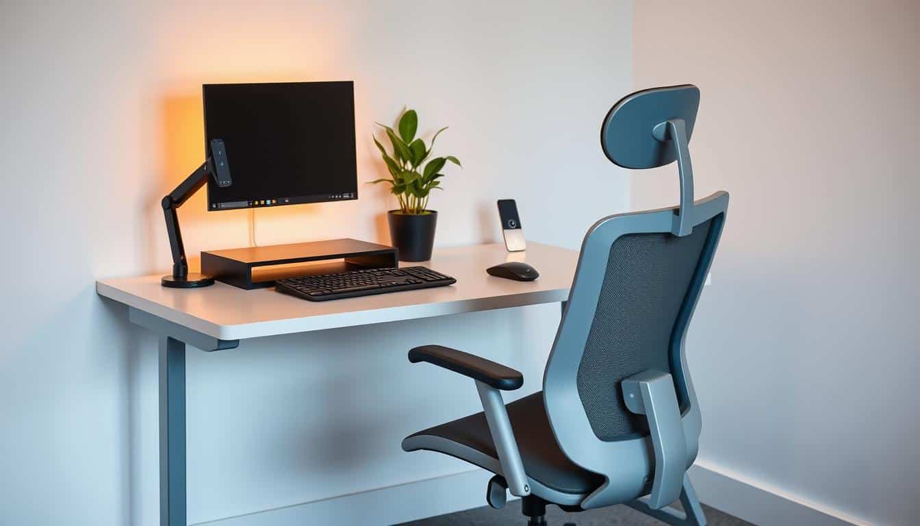 space-saving ergonomic office gear