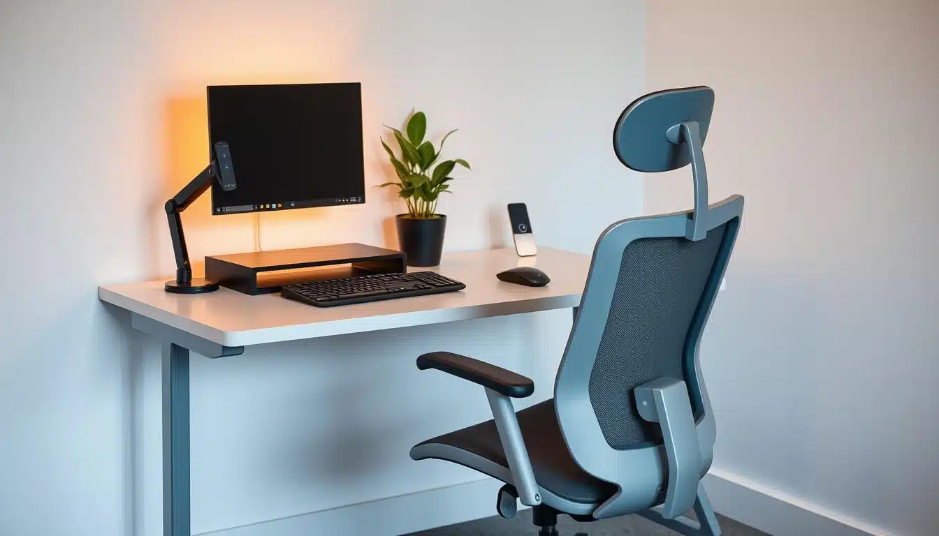 space-saving ergonomic office gear