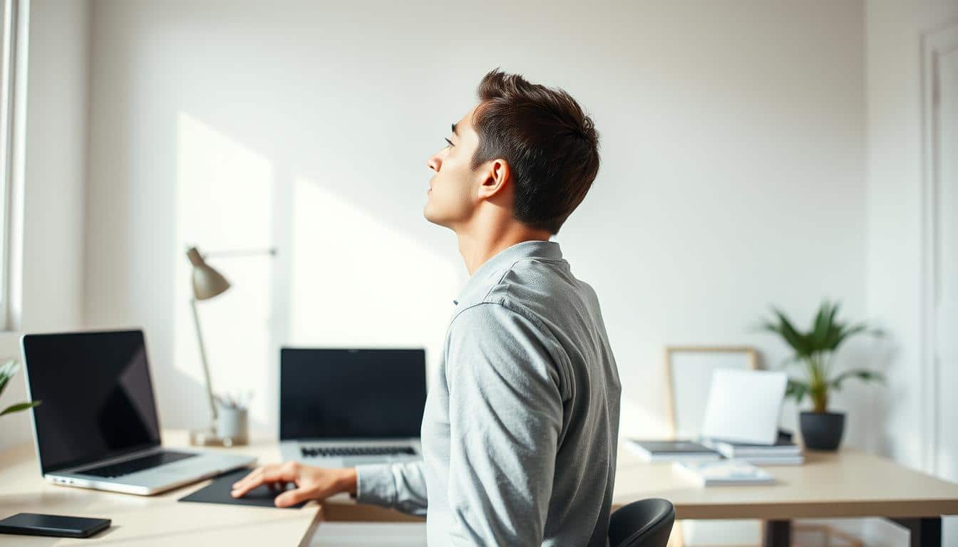 work from home posture correction