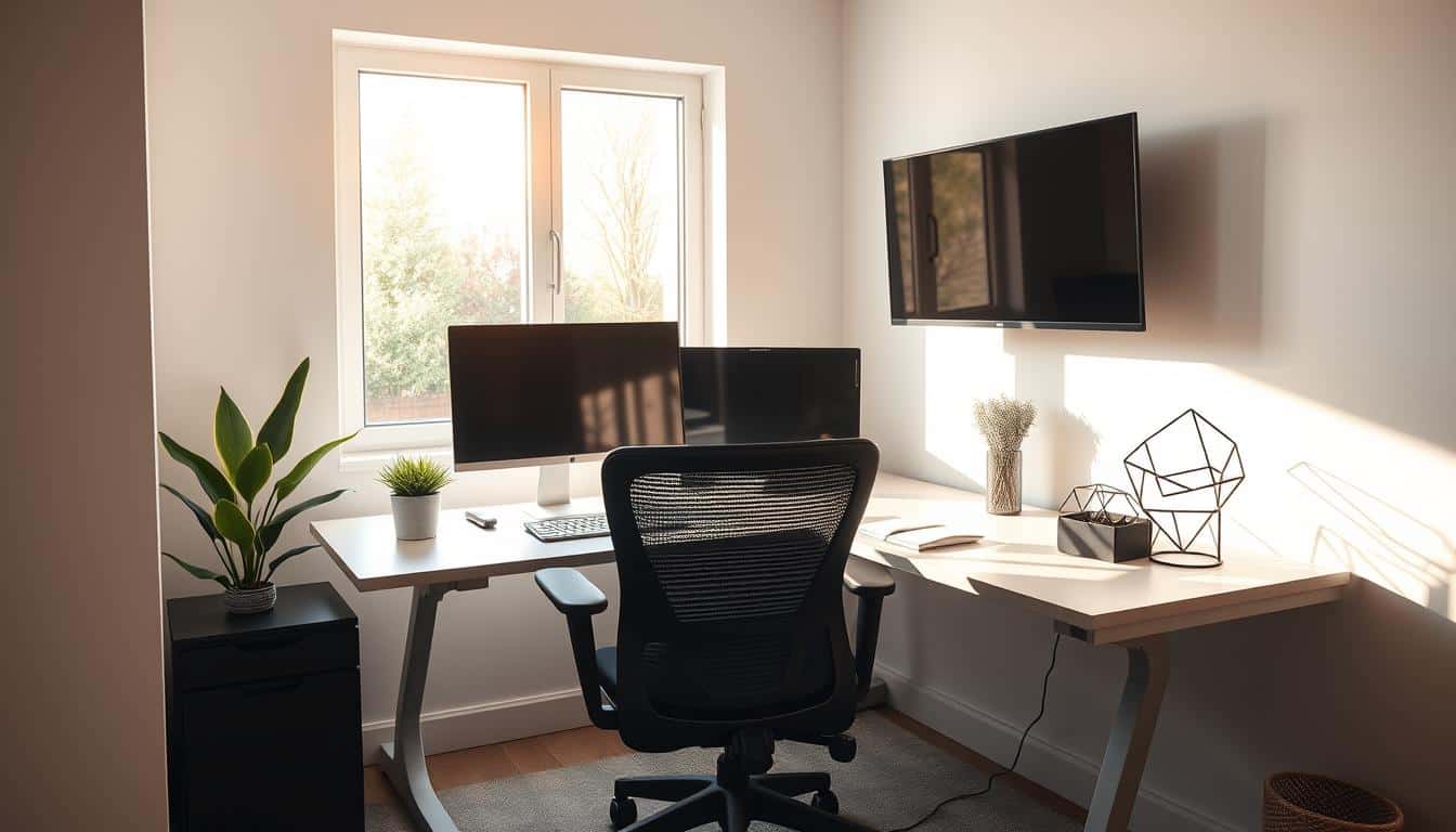 ergonomic workspace