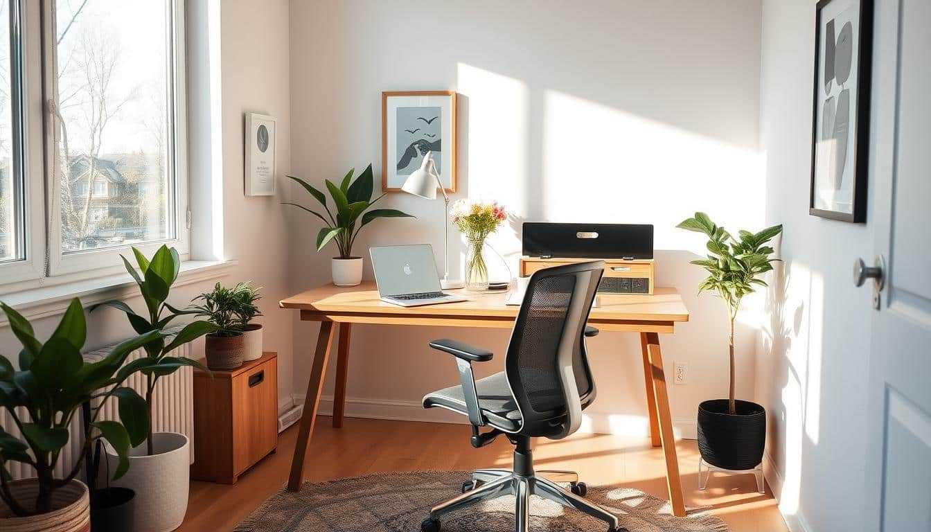 small workspace