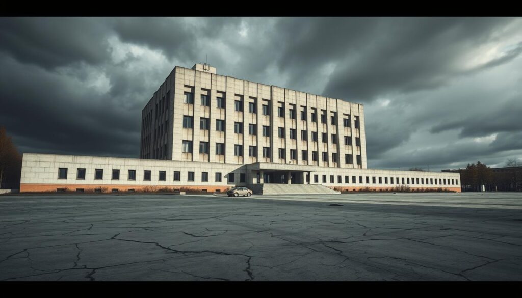 Soviet brutalism architecture