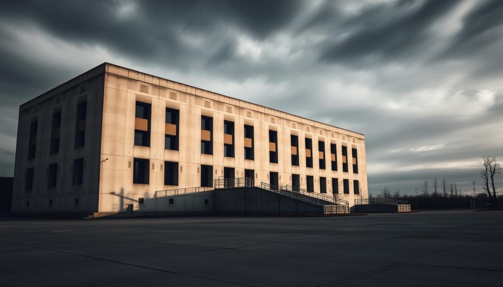 architectural characteristics of Soviet brutalism