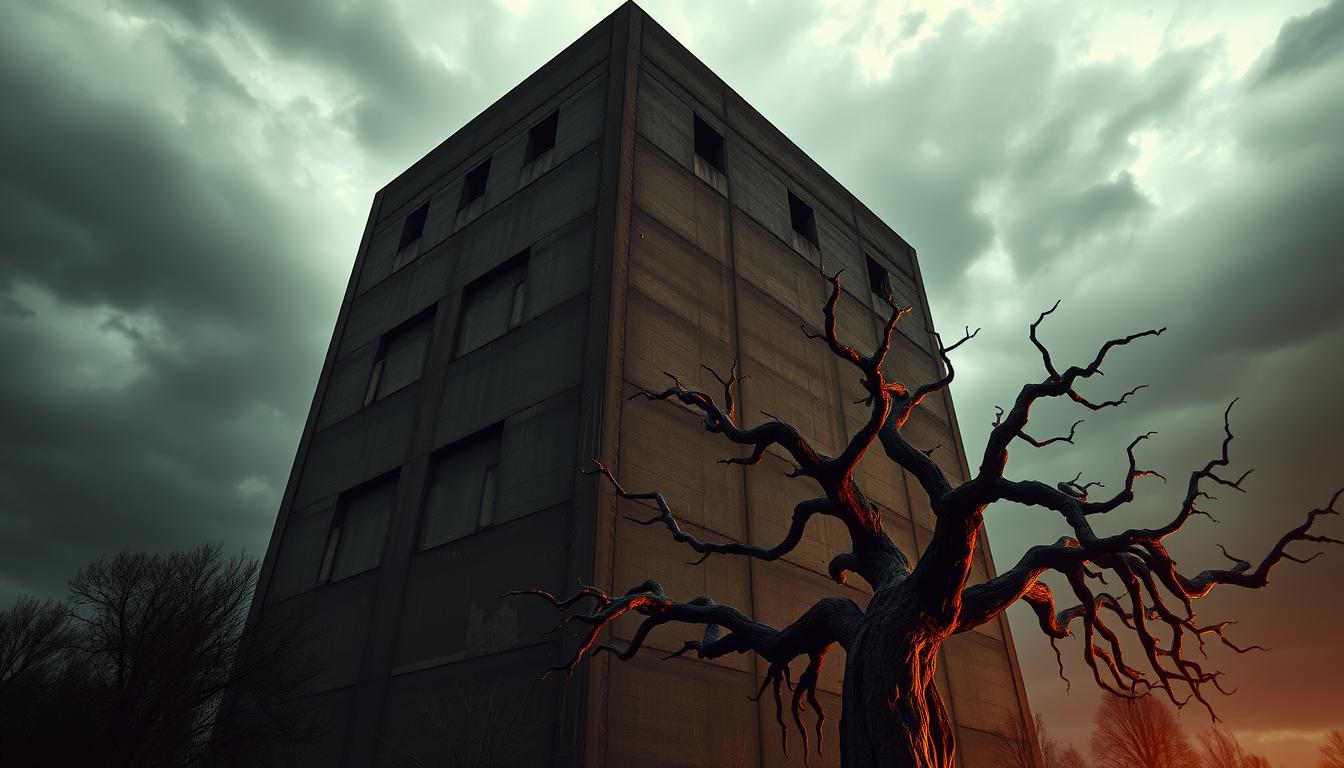 brutalist architecture in horror games