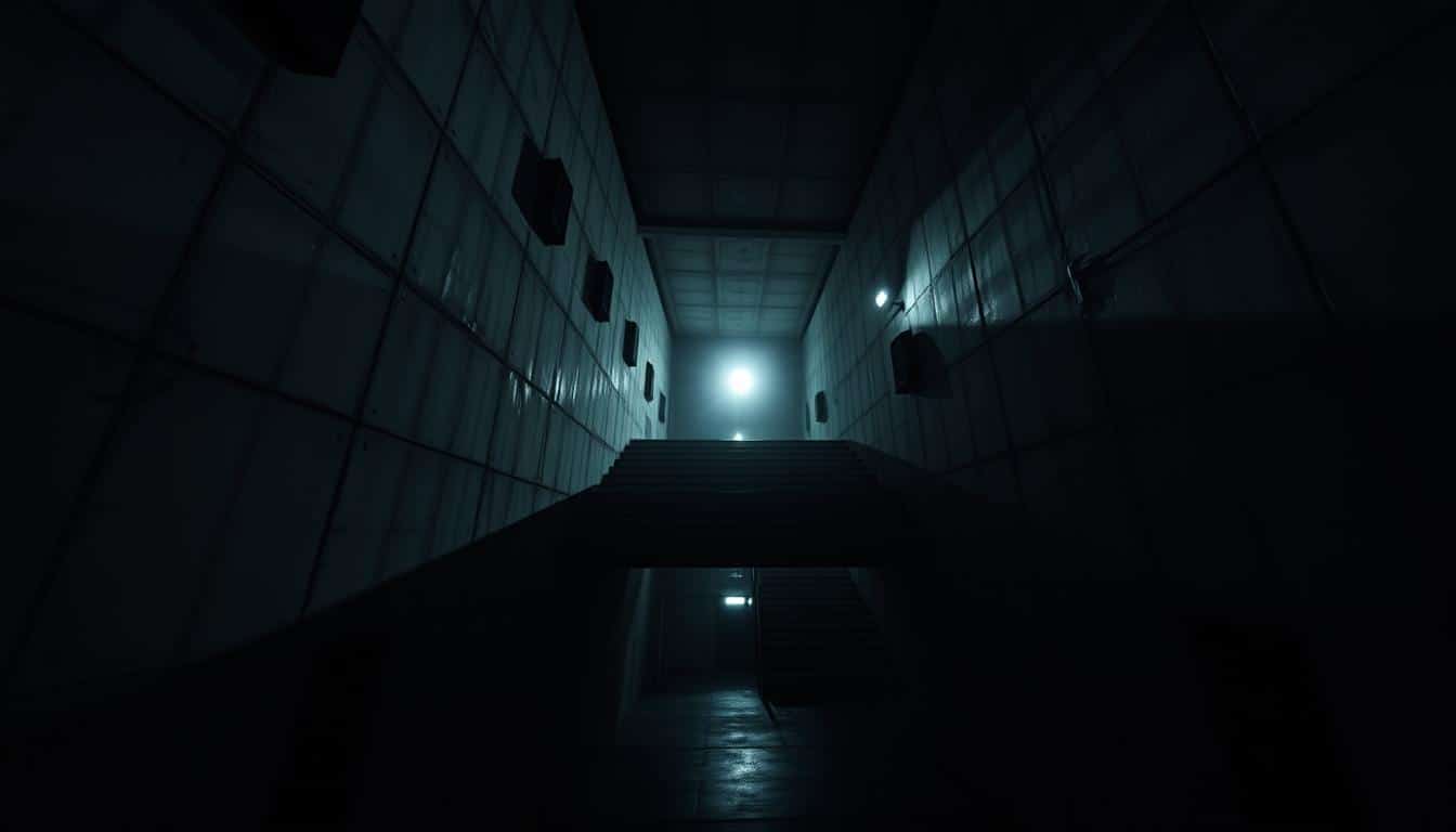 brutalist design in horror game development