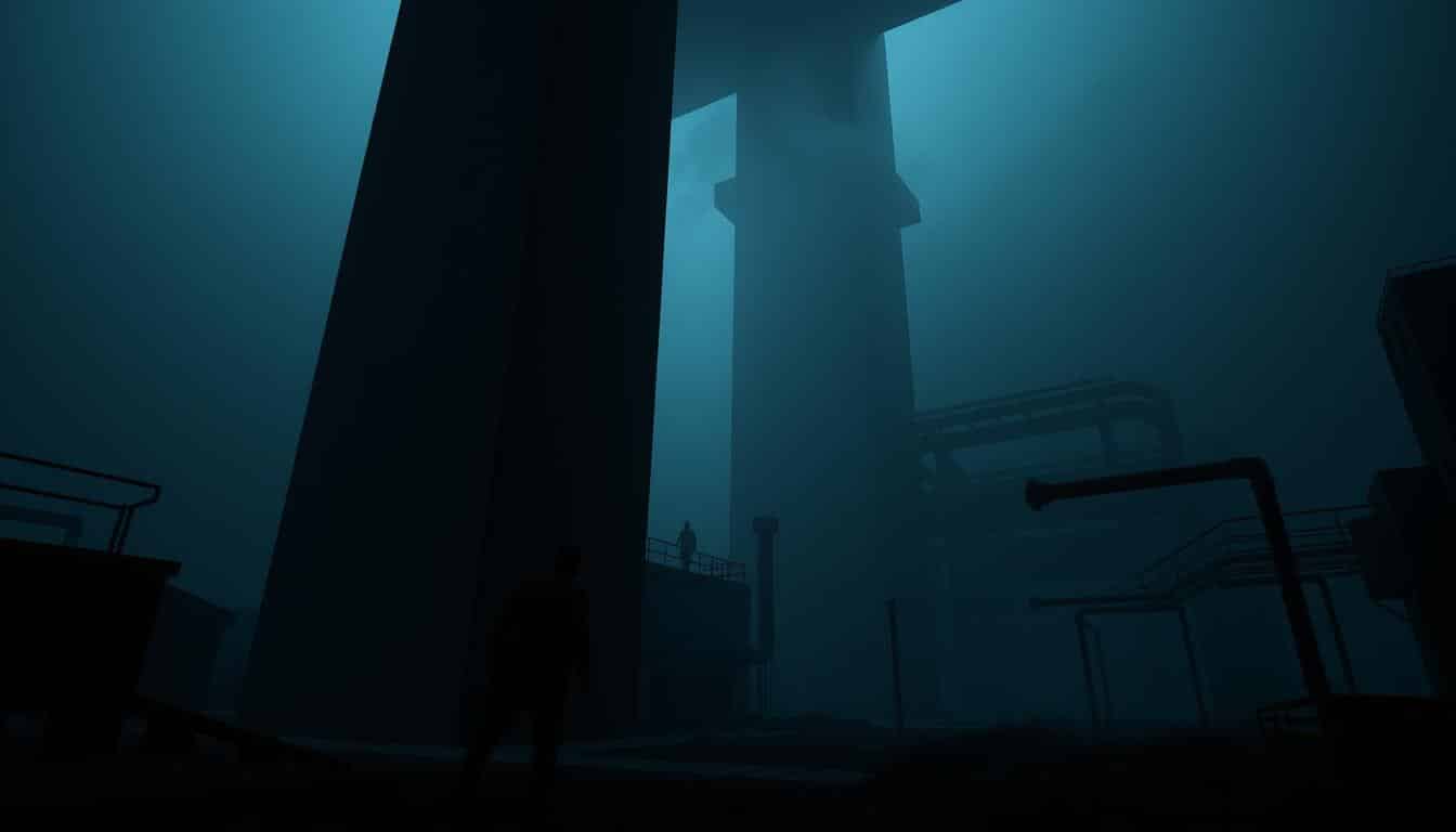 brutalist design in horror games