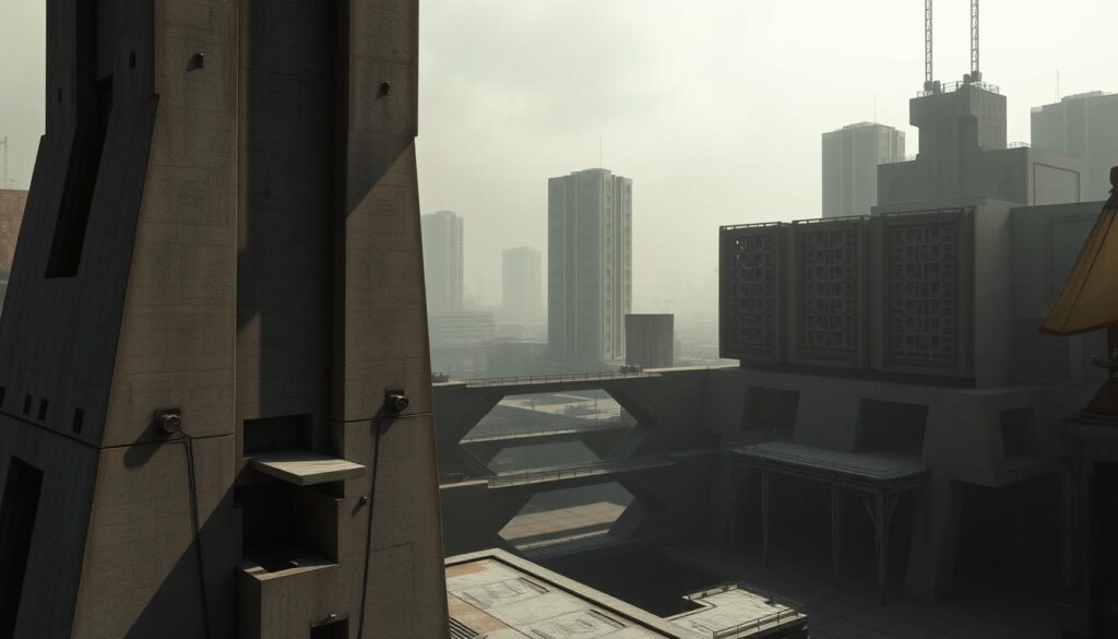 brutalist design in video games
