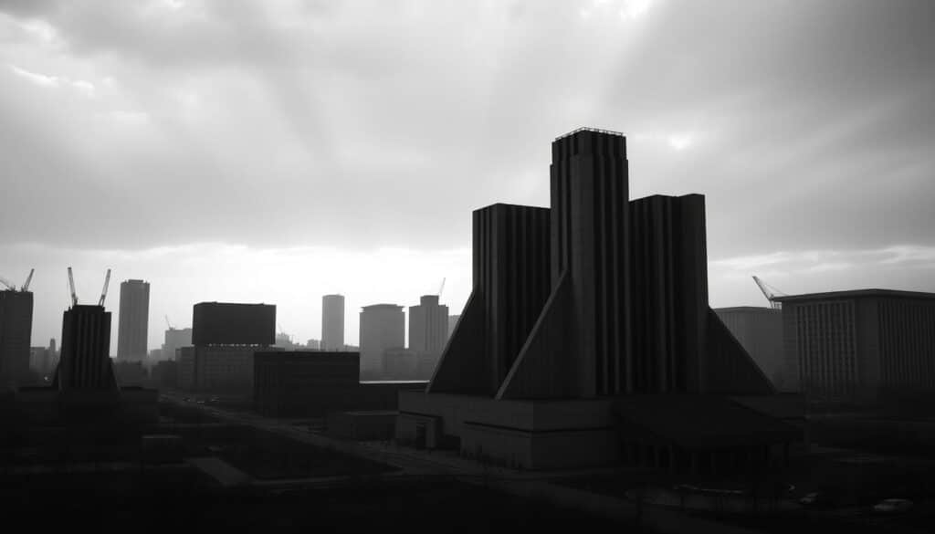 history of Soviet brutalism