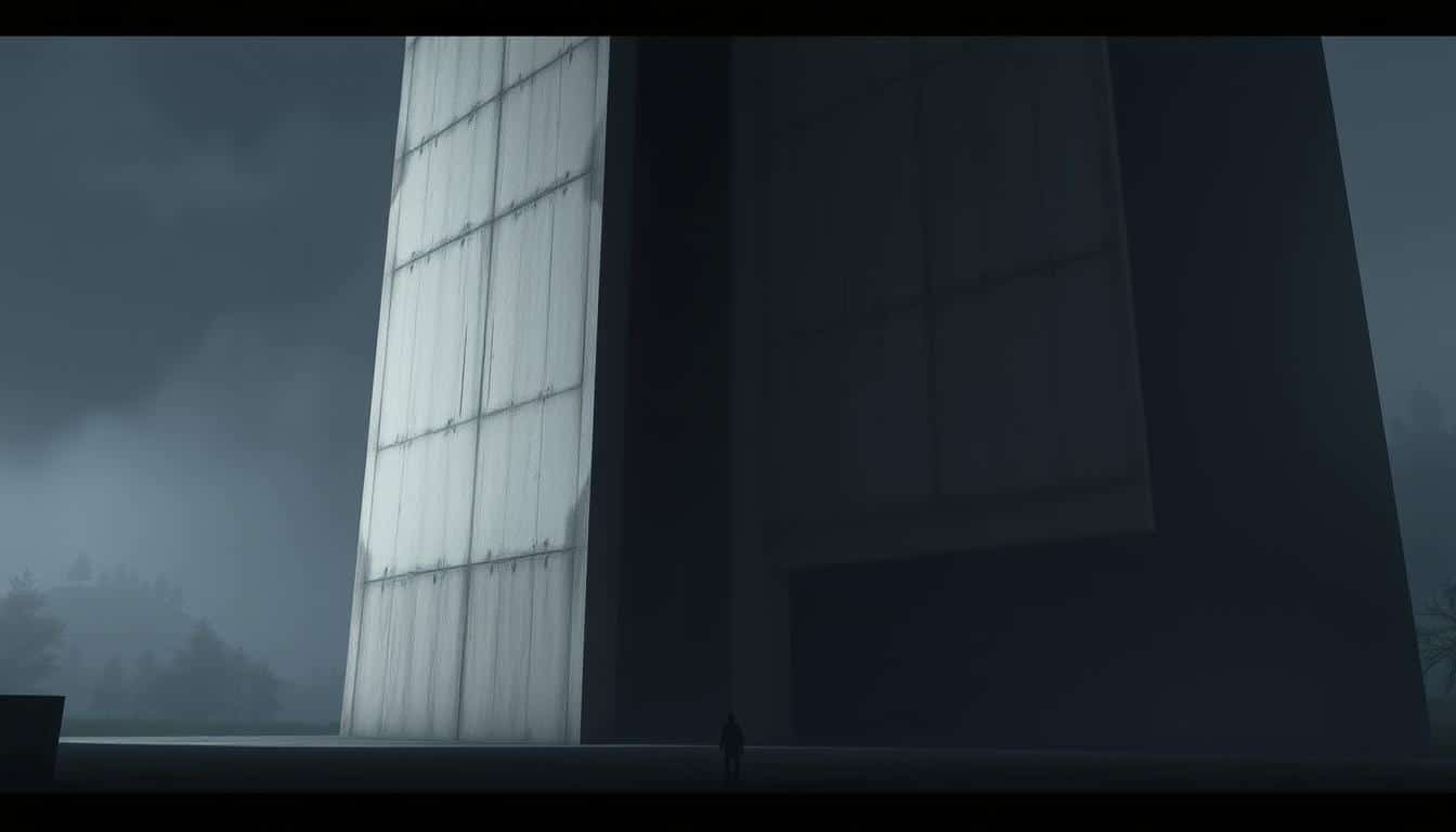 psychological depth of brutalist-themed video games