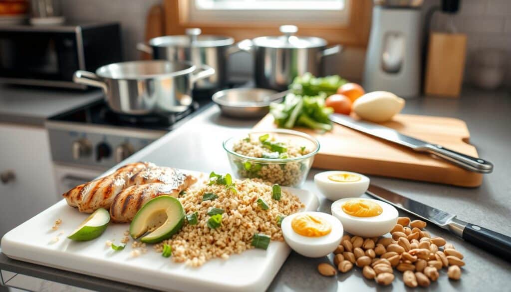 High-Protein Road Meals Preparation