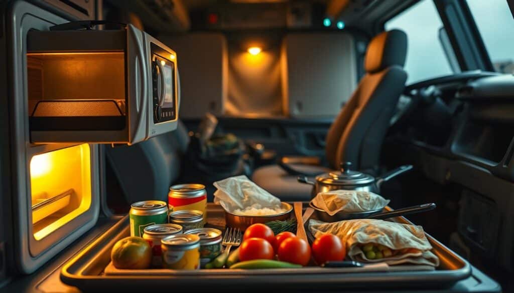 Truck Driver Meal Preparation