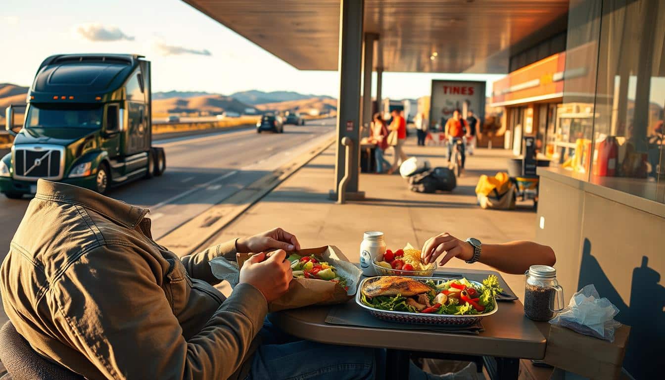 Driver meal routines