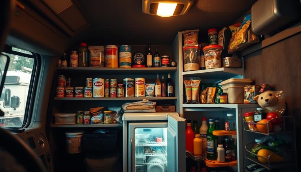 budget trucker pantry