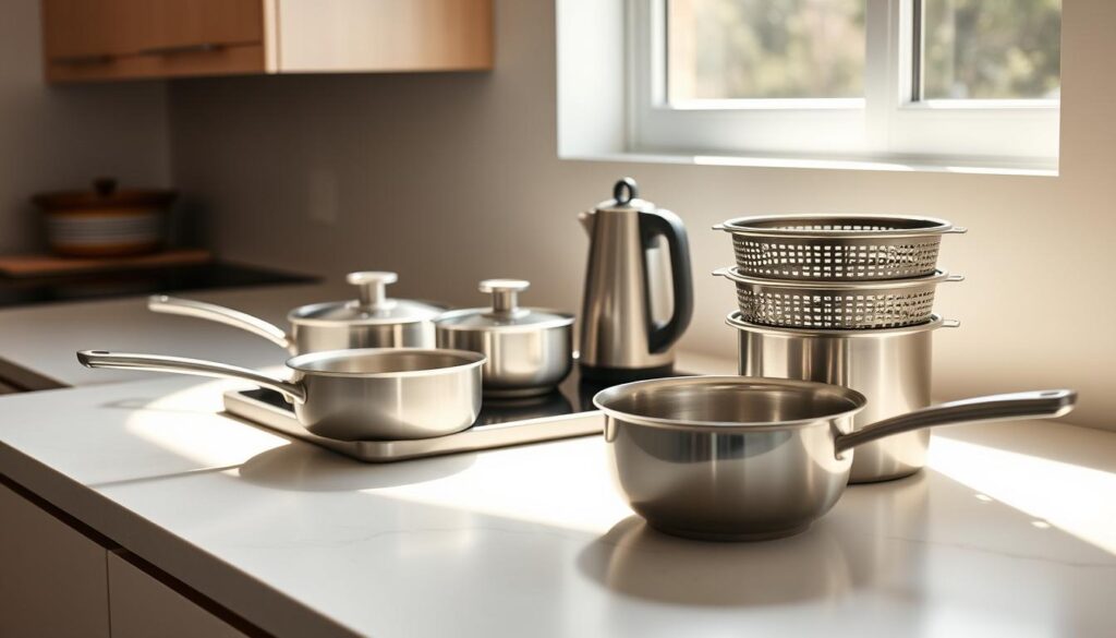choose space-saving cookware