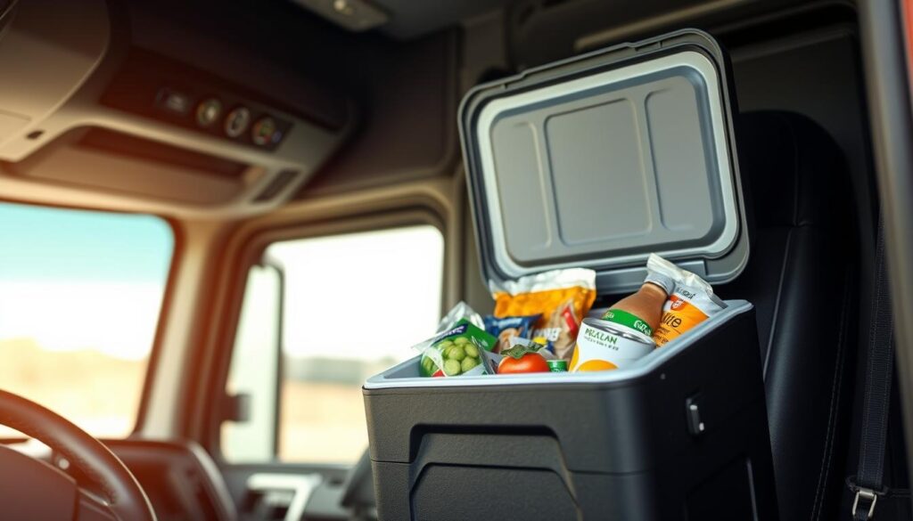 cooler for truck cab