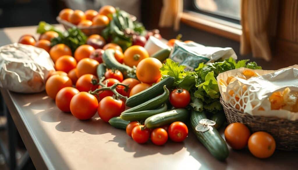 fruits and vegetables for truckers