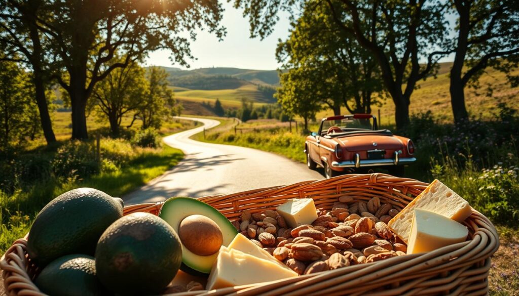 healthy fats road trip