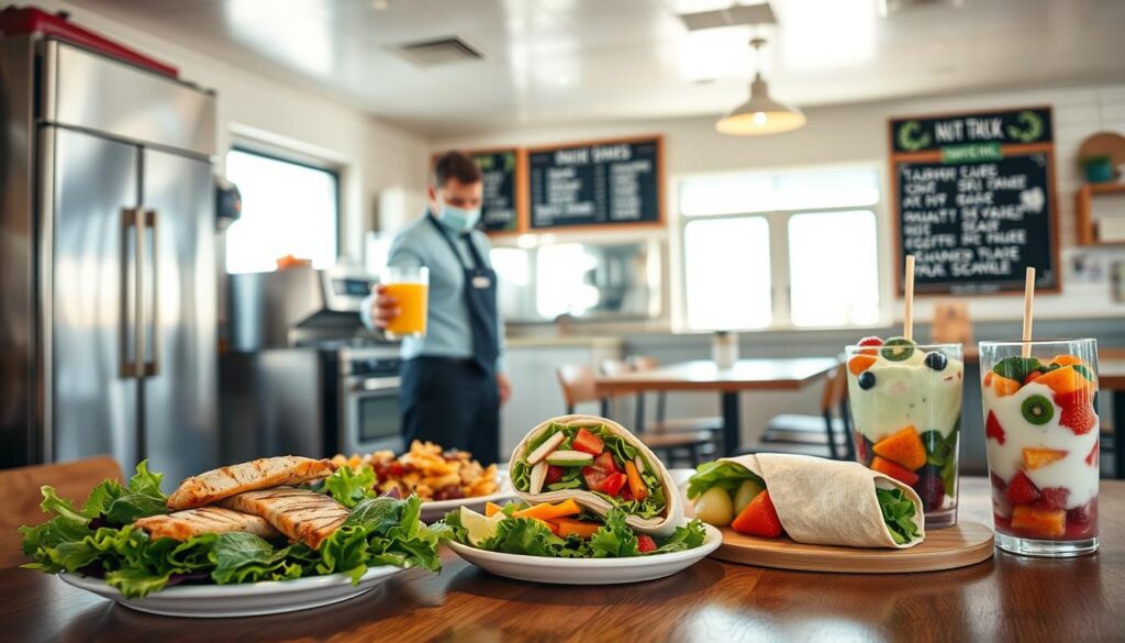 healthy truck stop meals