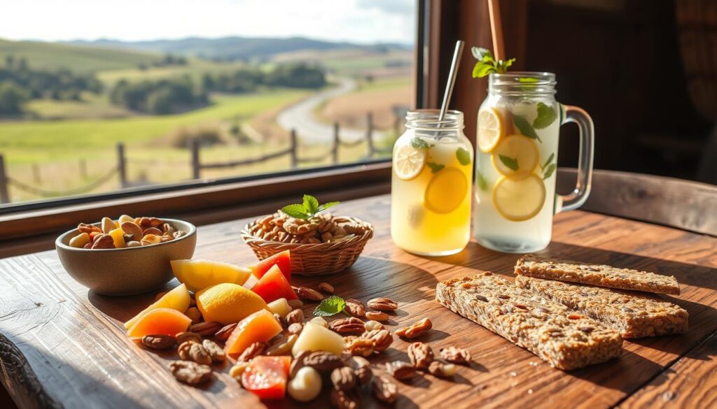 homemade road trip snacks