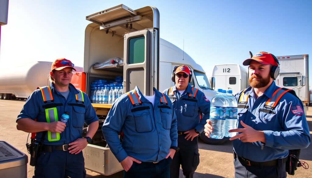 hydration truck drivers
