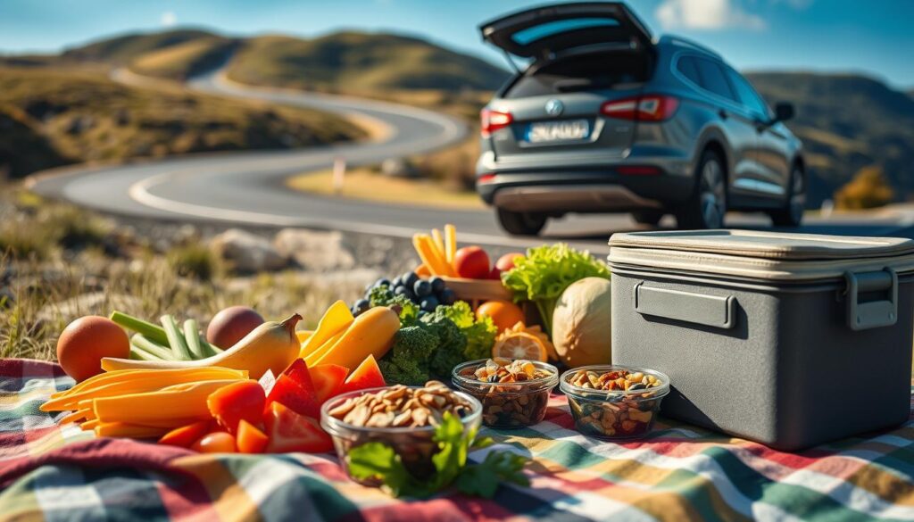 keep food fresh on road trips