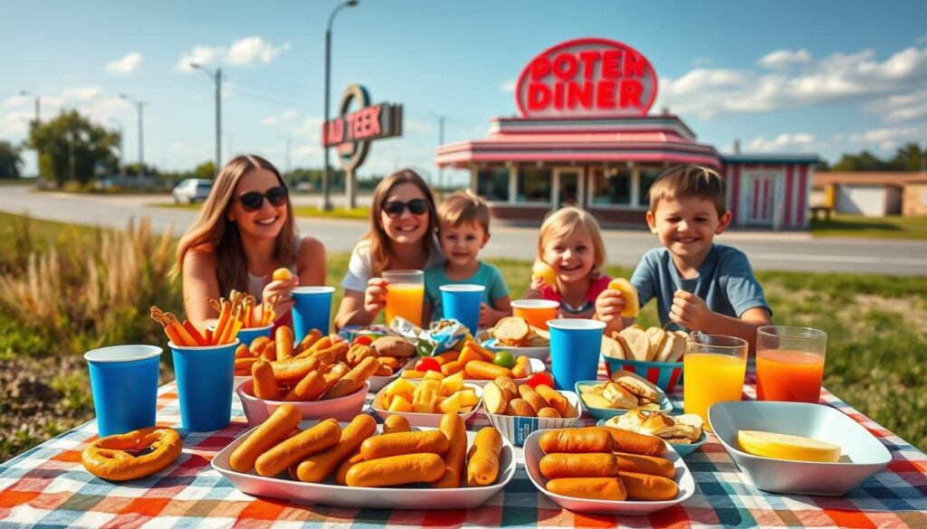 kid-friendly road food