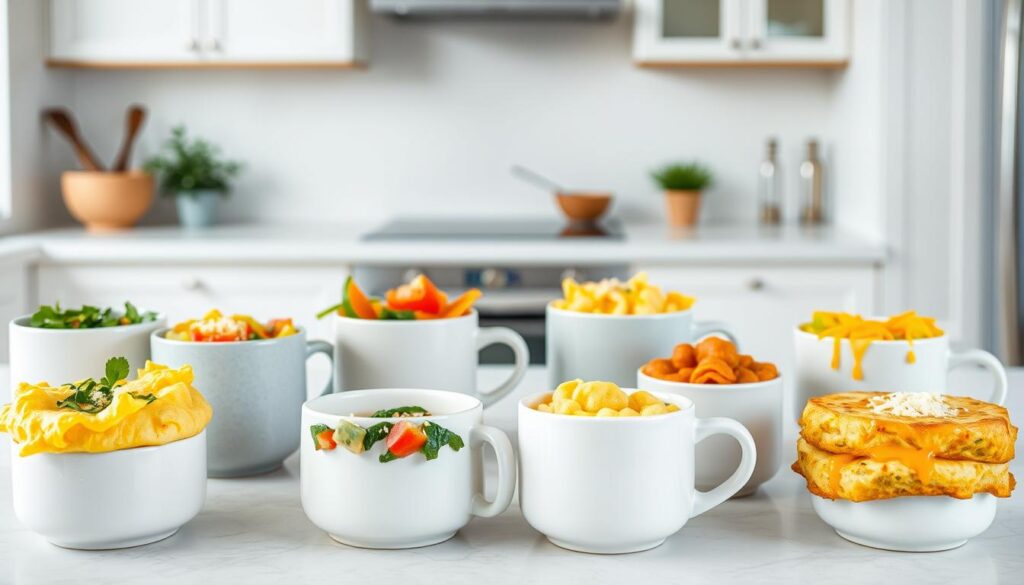 mug omelet variations