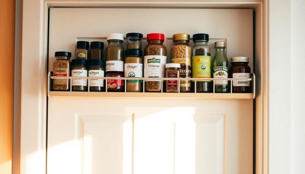 over-the-door spice rack