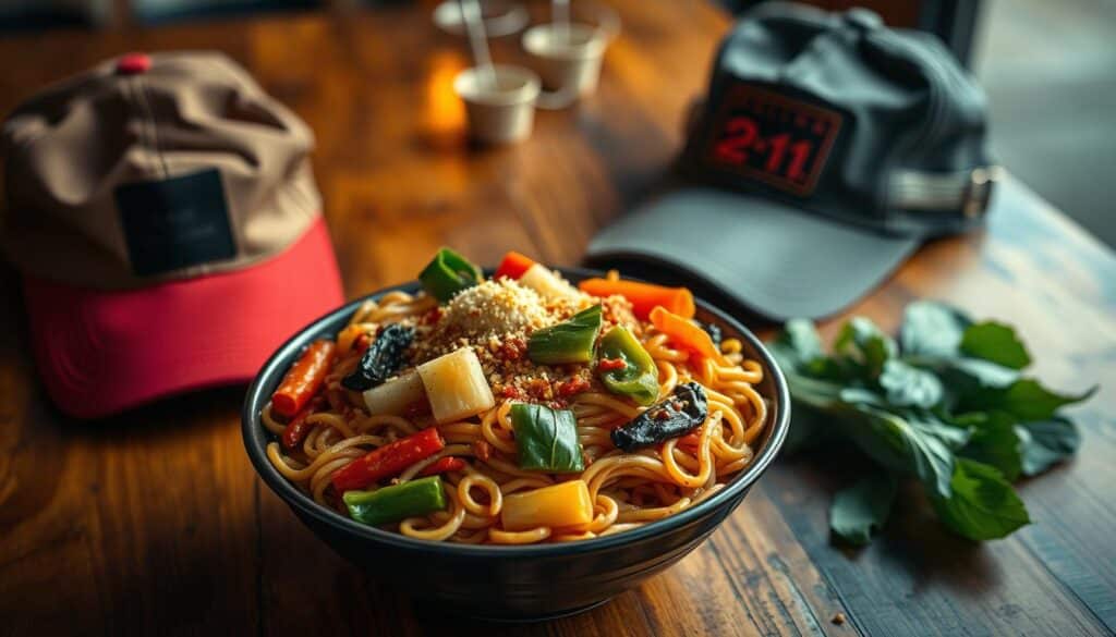 ramen stir-fry trucker