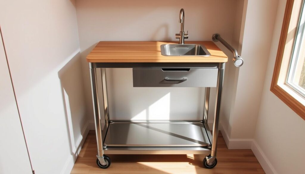 rolling kitchen small kitchen