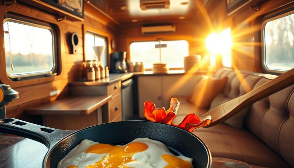 skillet breakfast truck cabin