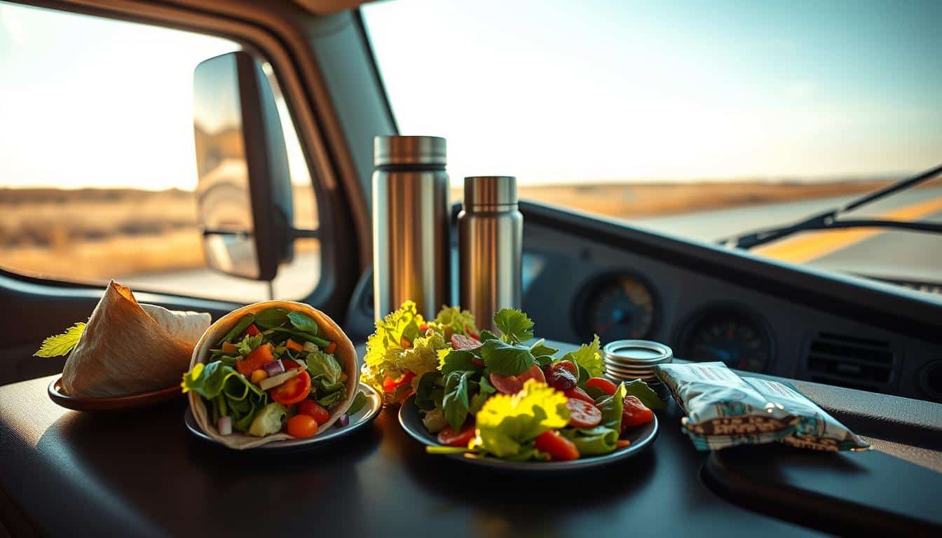 vegetarian options for truck driver diets