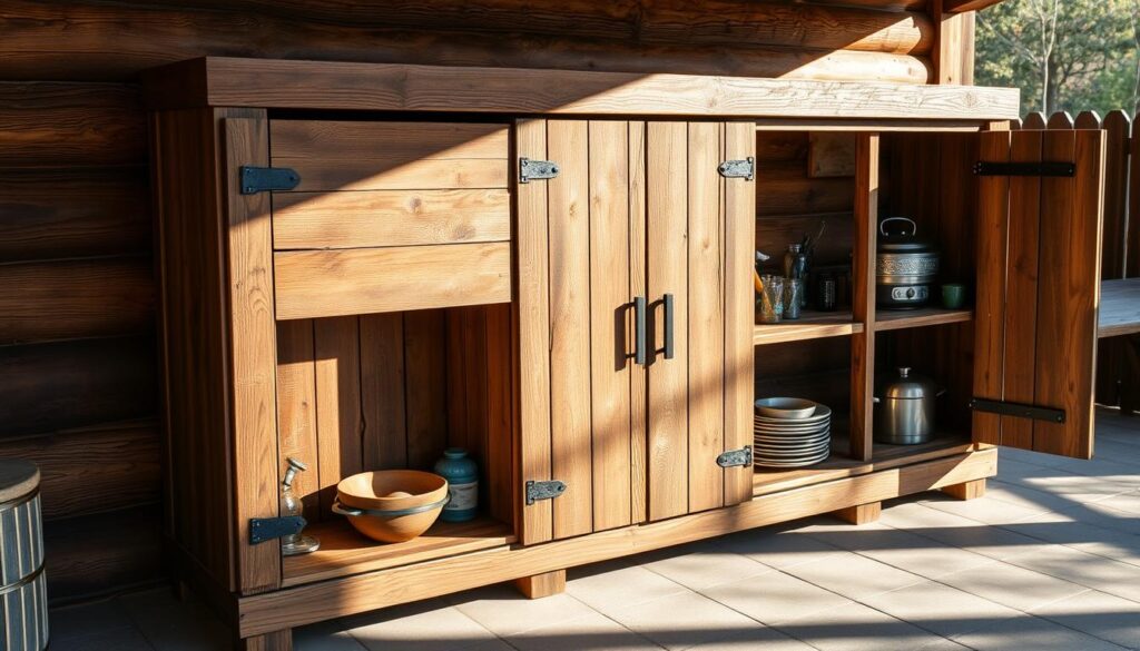 weatherproof outdoor cabinetry